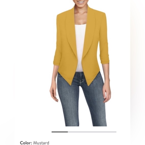 #2 Hybrid & Company Womens Casual Work Office Open blazer size 3X - Picture 1 of 11